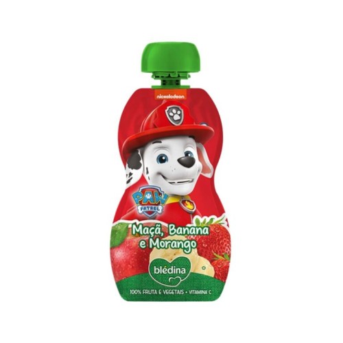 Bledina Patrulha Pata Maçã/Ban/Mor 100g