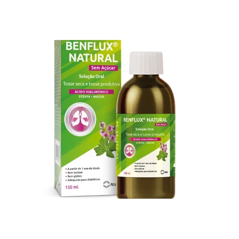 Benflux Natural Sol Oral S/Açucar 150Ml
