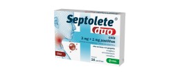 Septolete Duo Cola , 3 mg + 1 mg Blister 16 Unidade(s) Past