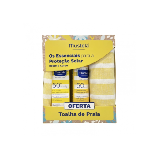 Mustela Solar Spr SPF50 200+Lt40+Toalha