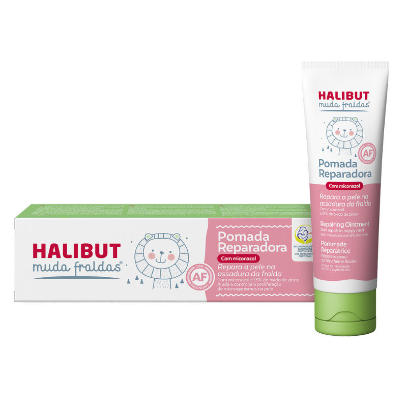 Halibut Muda Fralda Pda Reparadora 100G