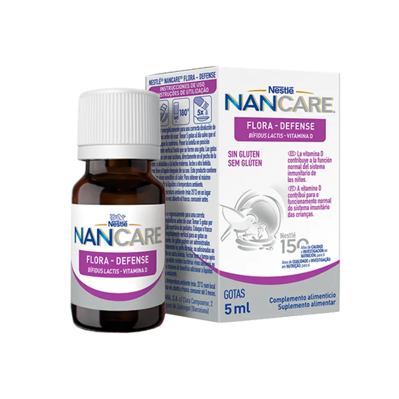 Nancare Flora-Defens BL-Vit D Gotas 5Ml