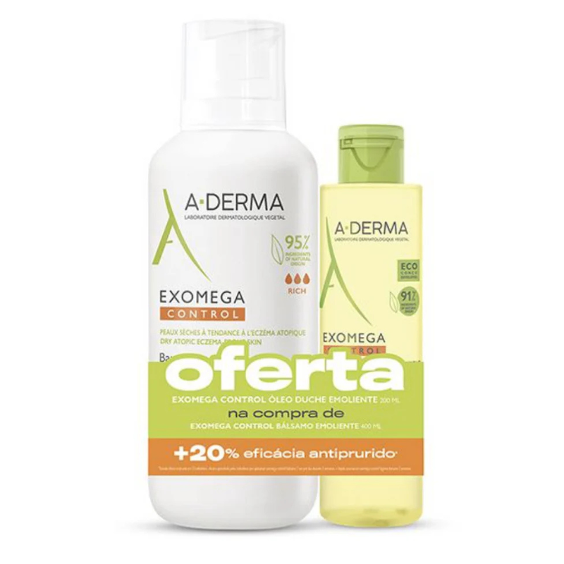 A-Derma Exomeg Control Bal400+Of Ol 200