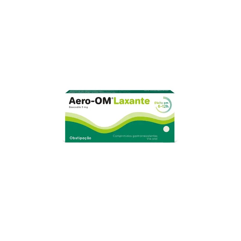 Aero-OM Laxante , 5 mg Blister 40 Unidade(s) Comp GR