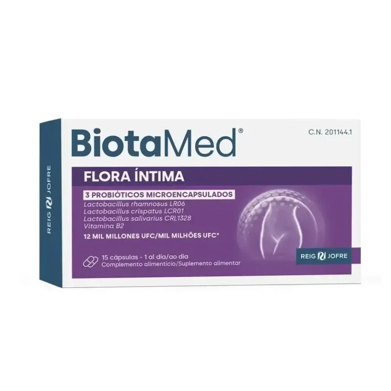 BiotaMed Flora Íntima Caps X15