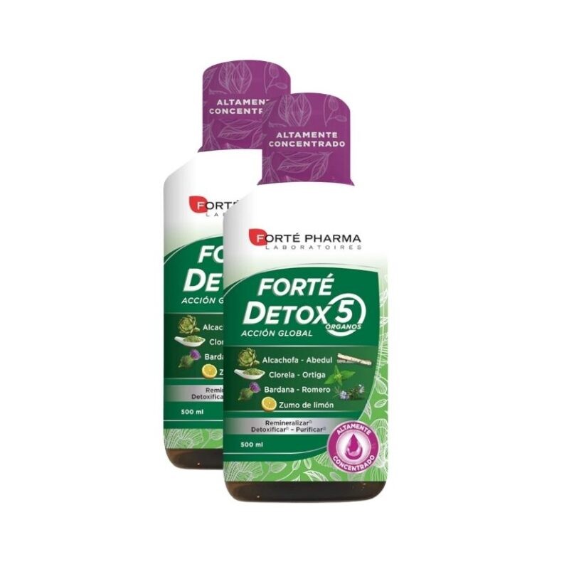 Forte Detox 5 Orgaos 500Ml+50%Desc 2U