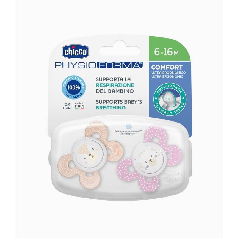 Chicco Physio Comf Girl 6-16m X2