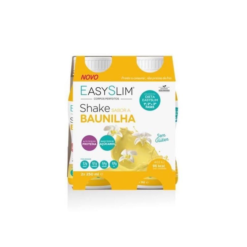 Easyslim Shake Sol Baunilha 250Ml X2