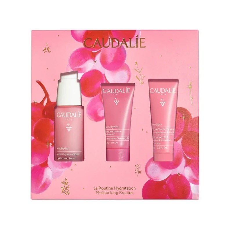 Caudalie VinoHydra Ser30+Gel30+Mas15Set