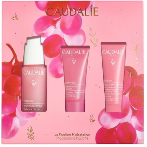 Caudalie VinoHydra Ser30+Gel30+Mas15Set