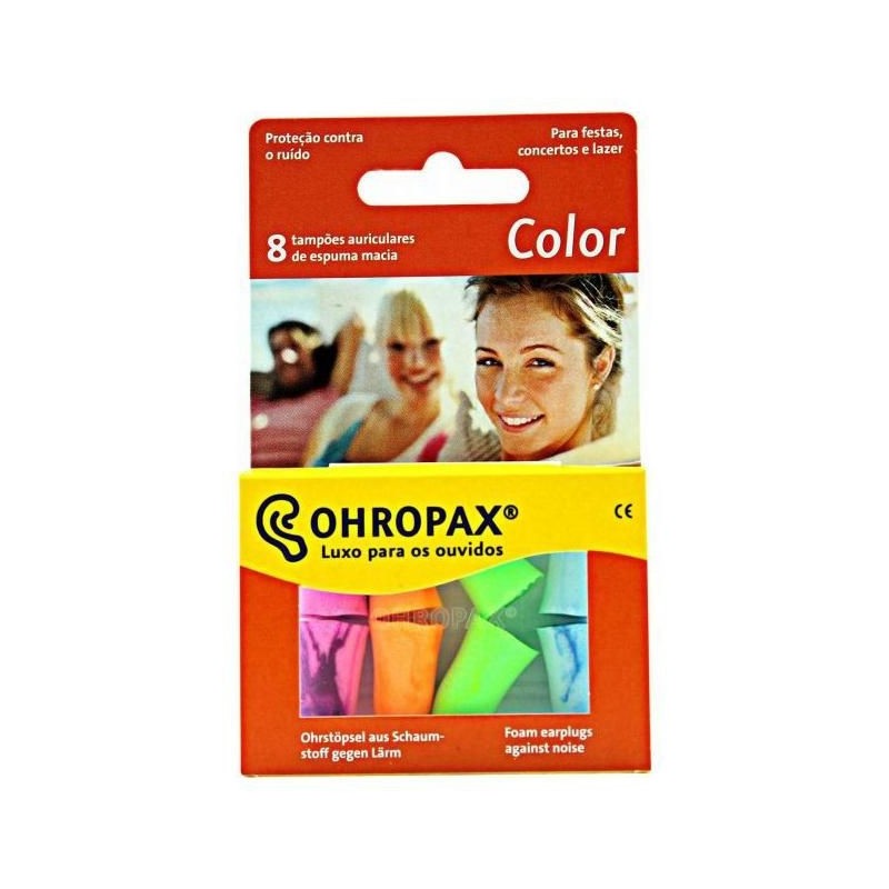 Ohropax Tampoes Aud Espuma Macia Color X8