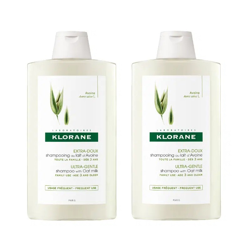 Klorane Capilar Ch Lt Aveia 400Ml Duo