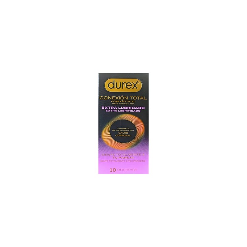 Durex Conexão Total Extra Lub Pres X10