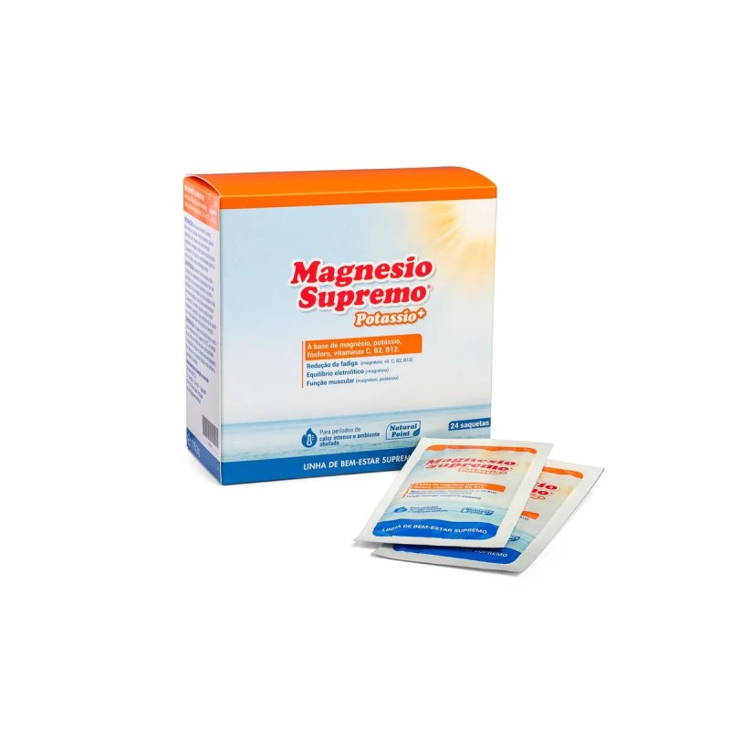 Magnesio Supremo Potassio+ Saq 4,8G X24
