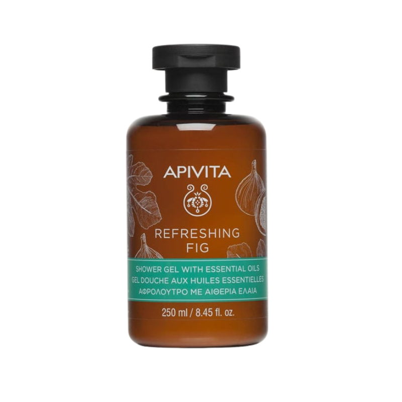 Apivita Corpo Gel Banho Ref Fig 250Ml