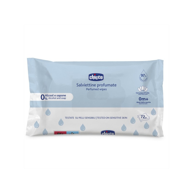 Chicco Toalhitas Perfumadas X72 0M+