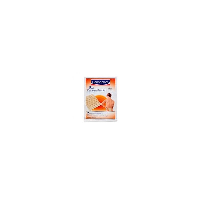 Hansaplast Emplastro Térmico, 4,8 mg/unidade x 2 emplastro