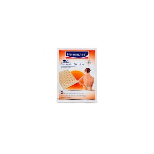 Hansaplast Emplastro Térmico, 4,8 mg/unidade x 2 emplastro