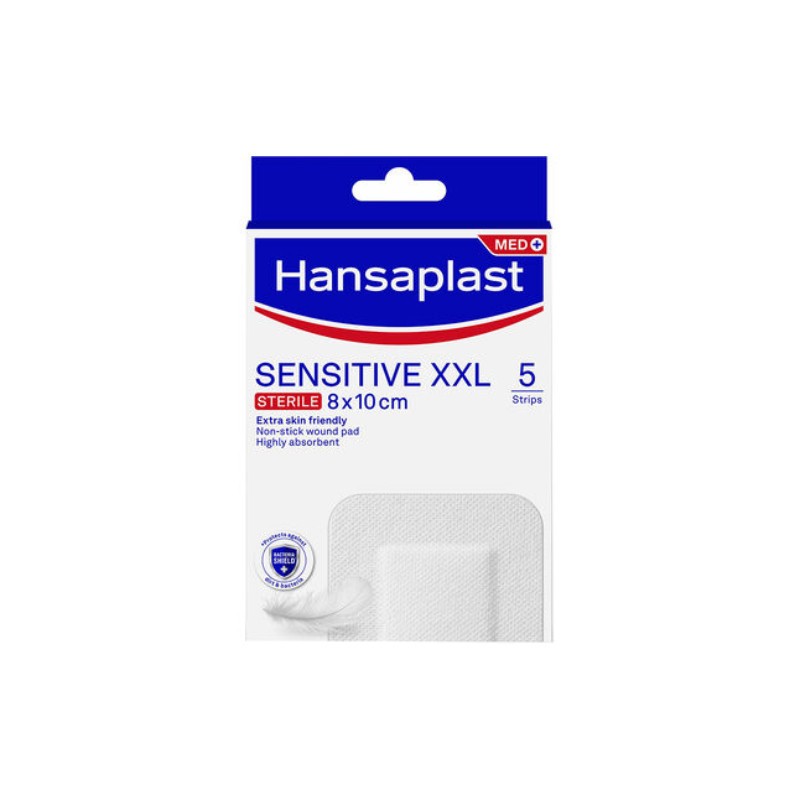 Hansaplast Sensi Penso XXL 8x10 cm X5