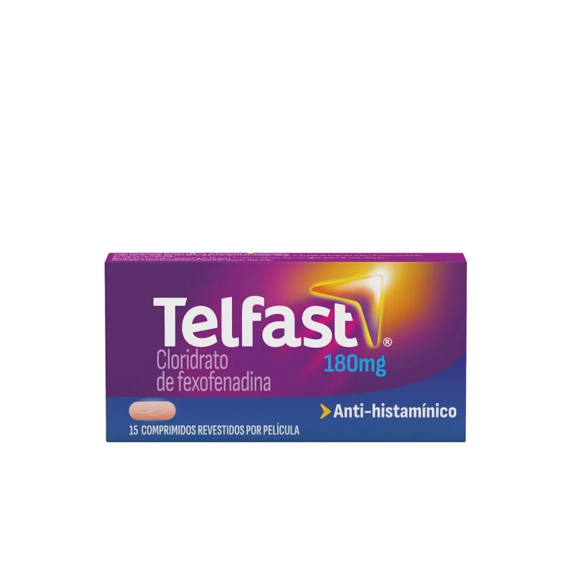 Telfast 180 , 180 mg Blister 15 Unidade(s) Comp revest pelic