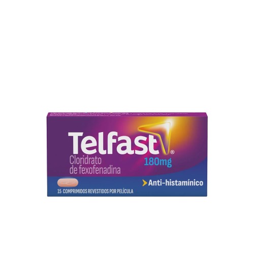 Telfast 180 , 180 mg Blister 15 Unidade(s) Comp revest pelic