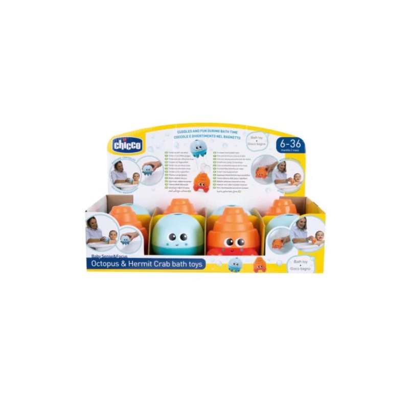 Chicco Polvo e Caranguejos para Banho