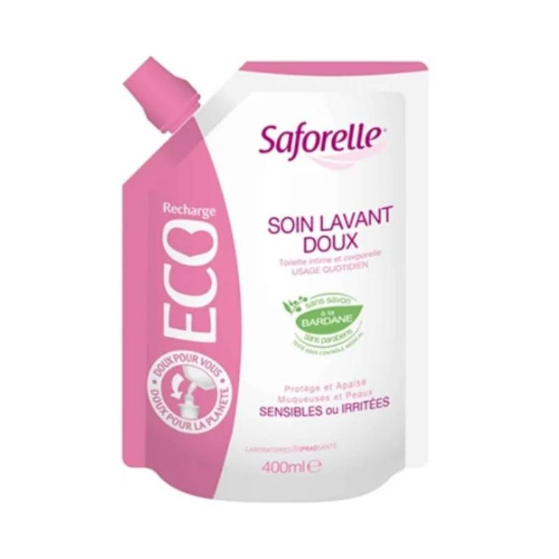 Saforelle Solução de Lavagem ECO Recarga 400ml | Higiene Íntima