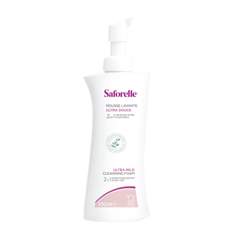 Saforelle Espuma de Limpeza Ultra-Suave 250ml | Higiene Íntima