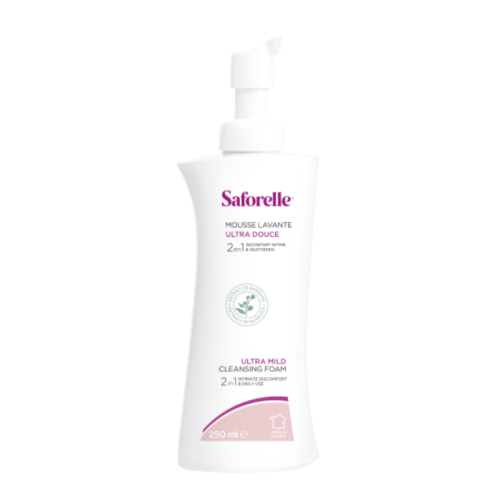 Saforelle Espuma de Limpeza Ultra-Suave 250ml | Higiene Íntima