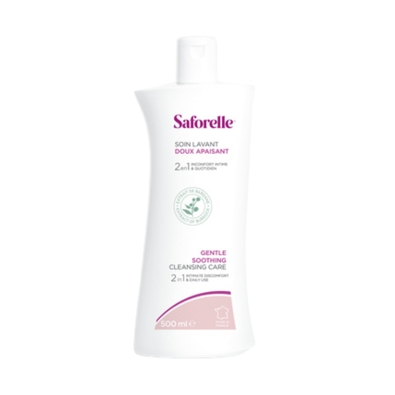 Saforelle Solução de Lavagem Suave Sem Sabão 500ml | Higiene Íntima