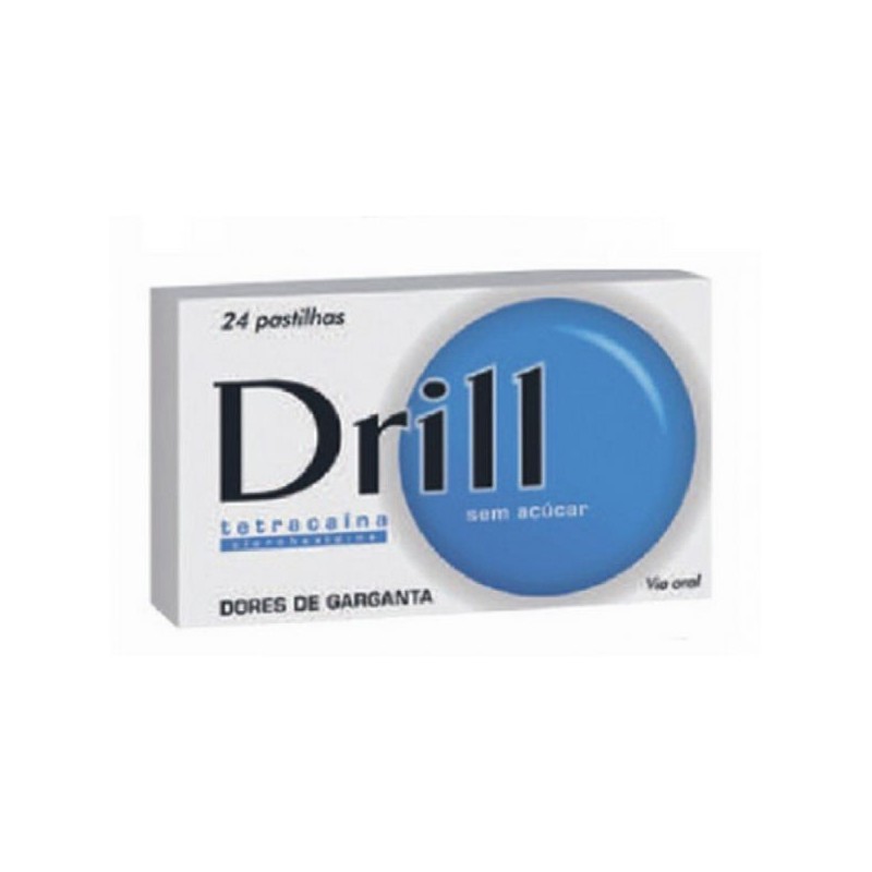 Drill sem açúcar, 0,2/3 mg x 24 pst