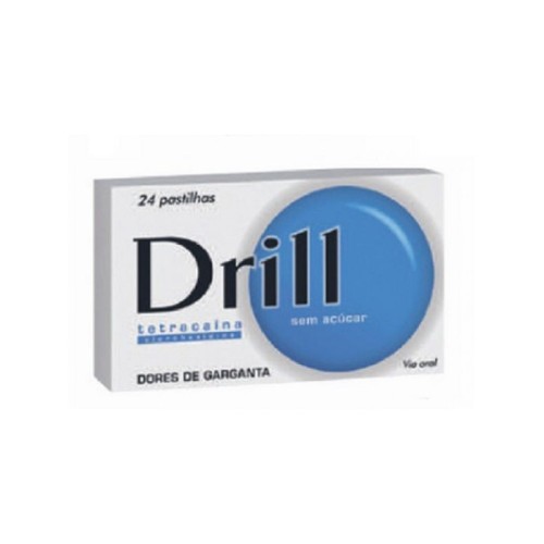 Drill sem açúcar, 0,2/3 mg x 24 pst