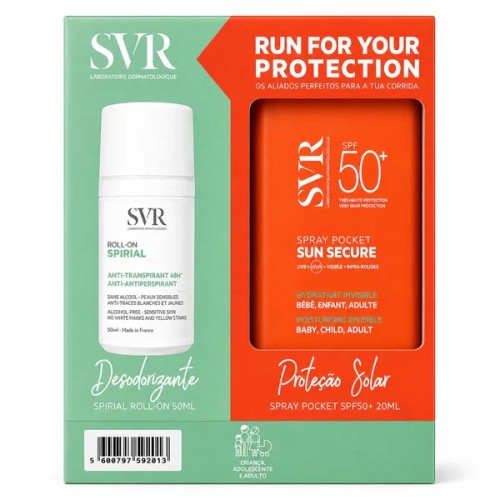 SVR Coffret Corrida - Desodorizante e Proteção Solar