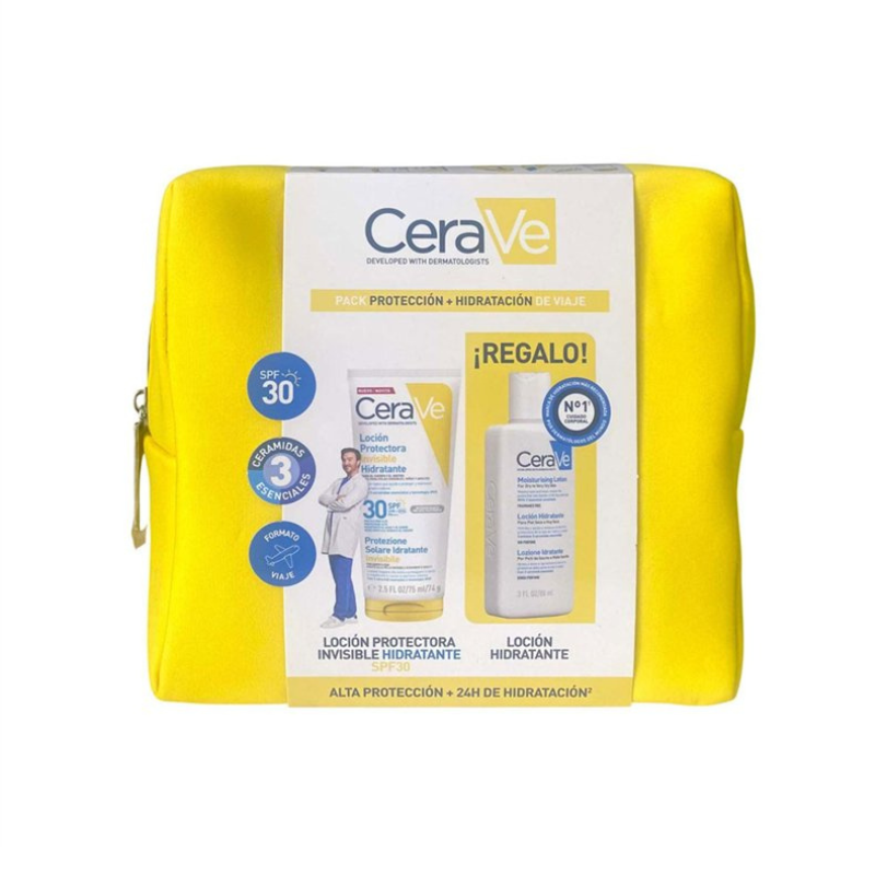 CeraVe Loção Corporal Proteção SPF30 75 ml + Oferta Loção Hidratante 88 ml