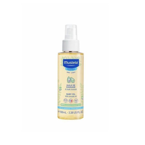 Mustela Óleo de Massagem Bebé 100 ml | Hidratação