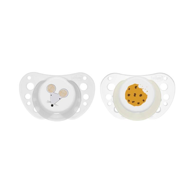 Chicco Chupeta Physio Air Cinza 16-36M X2