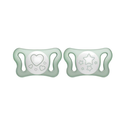 Chicco Chupeta Physio Micro Lumi 0-2M X2