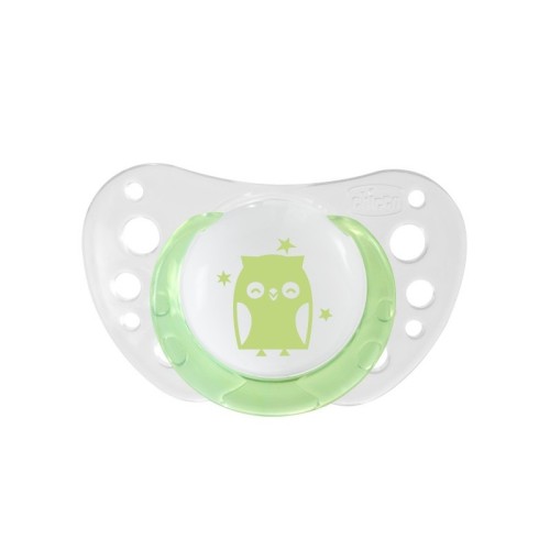 Chicco Chupeta Physio Air Lumi Silicone 0-6M X2