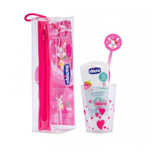 Chicco Conjunto Higiene Oral Rapariga 36M+