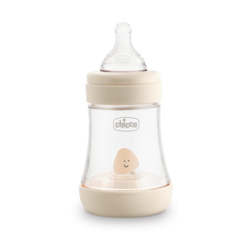 Chicco Perfect 5 Biberão Branco 150ml Fluxo Lento Silicone