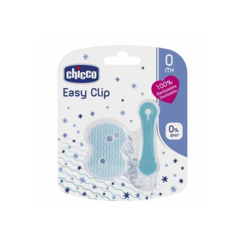 Chicco Clip Corrente para Chupeta Azul