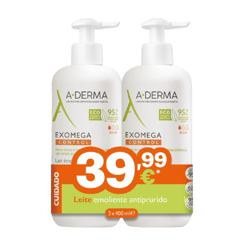 A-Derma Exomeg Co Lt Emol400MlX2 PEsp