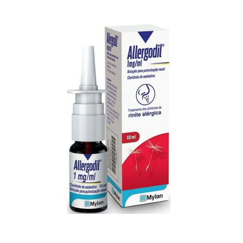 Allergodil, 1 mg/mL-10 mL x 1 sol pulv nasal