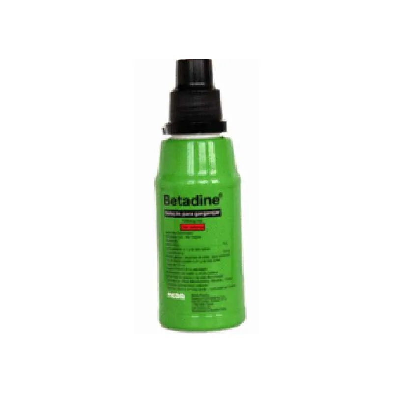 Betadine , 100 mg/ml Frasco 125 ml Sol garg