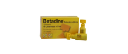 Betadine , 100 mg/ml 10 Frasco 5 ml Sol cutan