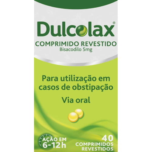 Dulcolax , 5 mg Blister 40 Unidade(s) Comp revest