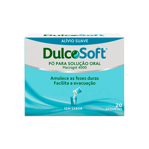 Dulcosoft Po Sol Oral Saq 10 G X 20 pó sol oral saq