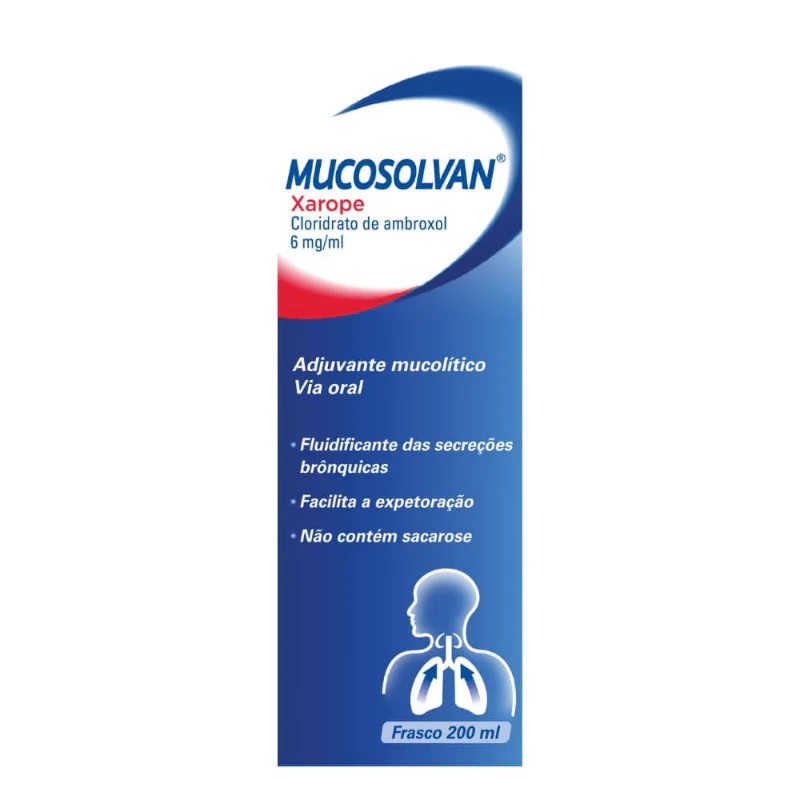Mucosolvan, 6 mg/mL-200 mL x 1 xar mL