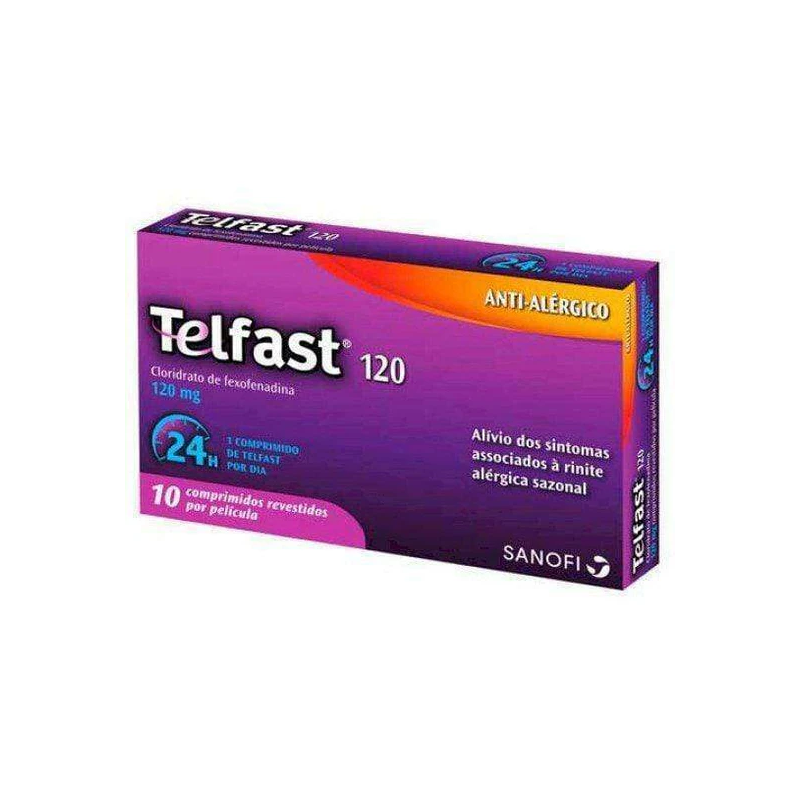 Telfast 120 , 120 mg Blister 10 Unidade(s) Comp revest pelic
