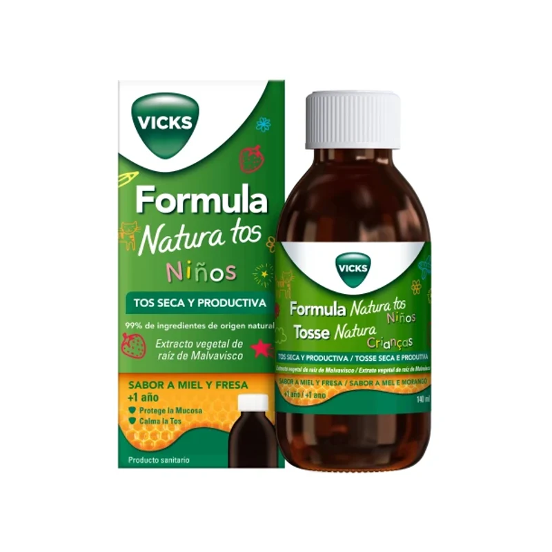 Vicks Tosse Natura Crianças Xarope140Ml